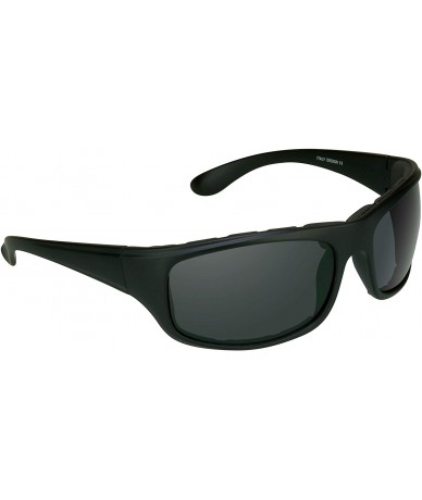 Rectangular Motorcycle Sunglasses Foam Padded Wind Dust and Impact Resistant - Smoke - CF188WWTY97 $33.46