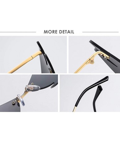 Cat Eye Sunglasses - Fashion Irregular Man Women Cat Eye Sunglasses Glasses Shades Vintage Retro - Black - C6198CSKD3E $18.29