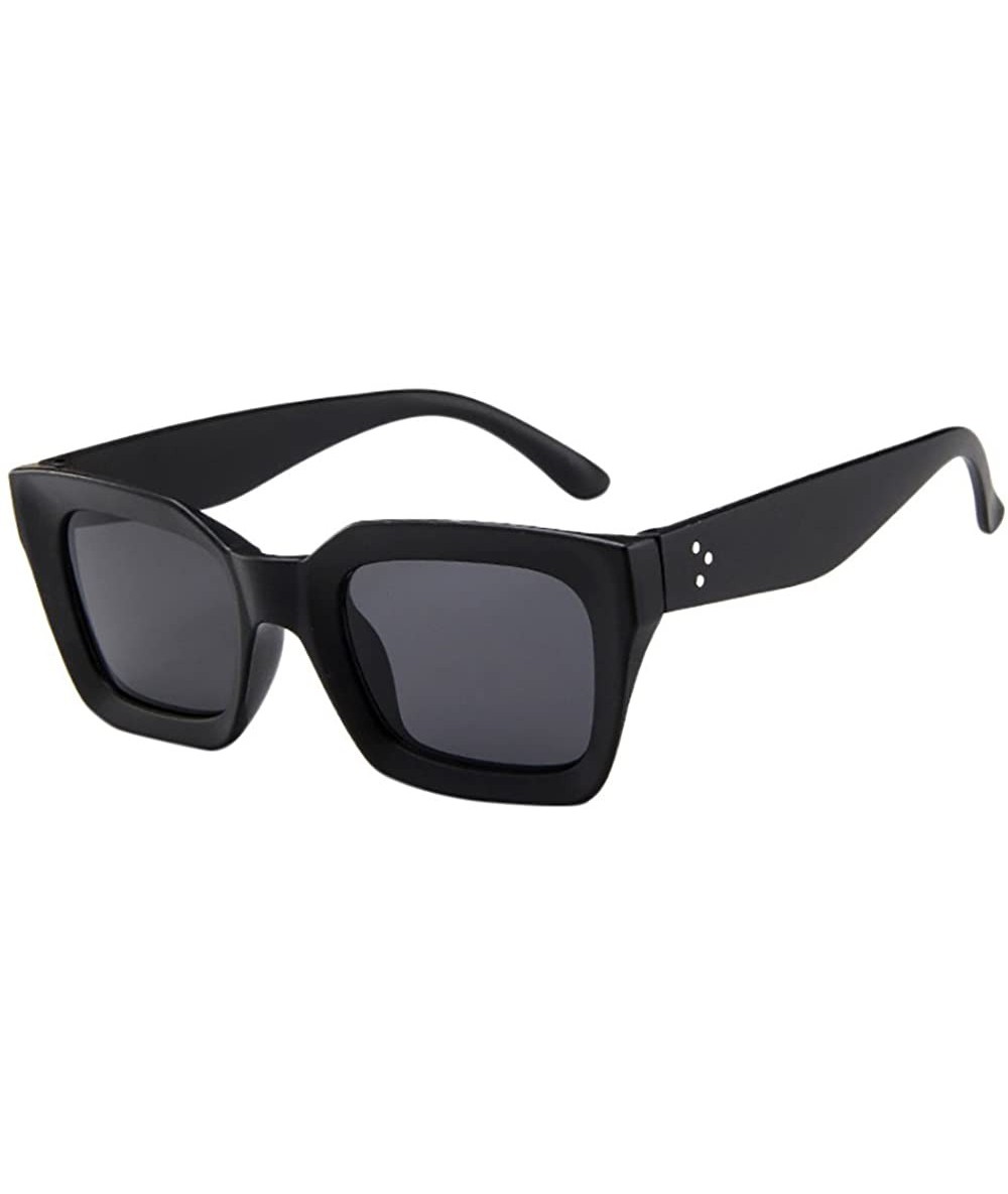 Sport Polarized Sunglasses Riding Square Driving Women Sunglasses Rectangular Fashion punk Sun Glasses - C - CB196ZCHZI0 $17.96