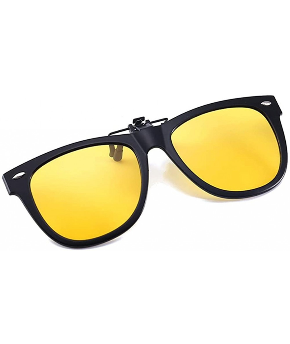 Sport Polarized Sunglasses for Women Men's Clip-on Sunglasses Sports Stylish Sunglasses - ❦yellow - C118UWQIG9T $18.47