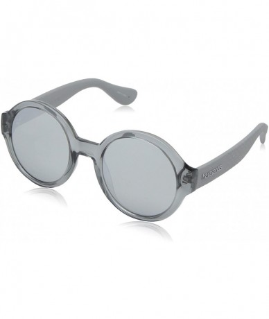 Round Women's Floripa Round Sunglasses - Silver - CD111N0PVH5 $81.61