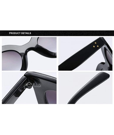 Aviator NEW Gradient Points Sun Glasses Tom High Fashion Designer 66133 Black Grey - 66133 Black Grey - C818Y5X8QN8 $17.32