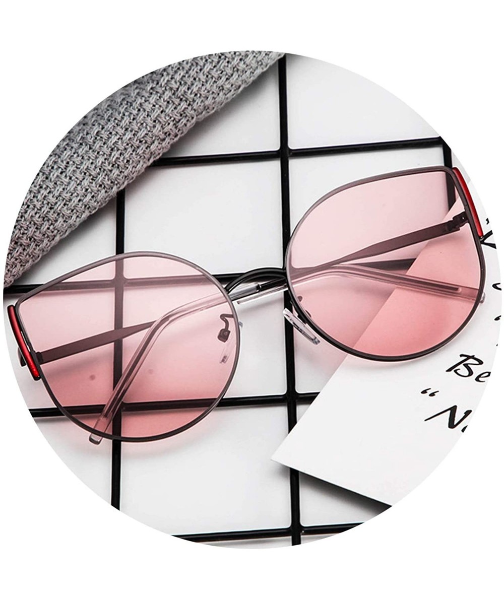 Oversized Polarized Sunglasses Glasses Protection Festival - Black Pink - CH18TOI8HL9 $31.78