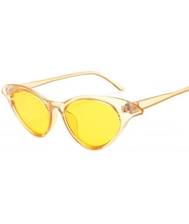 Aviator Sunglasses Women Luxury Brand Original Design Sun Glasses Female Cute Sexy C1 - C1 - C418YQTMQO9 $23.78