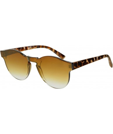 Round Leo Round Mens Womens Designer Fashion Sunglasses (Gold) - C818Y6EUHS4 $68.15