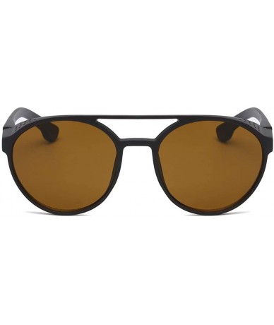 Oval Reading Men Vintage Eye Sunglasses Retro Eyewear Fashion Radiation Protection - Coffee - CQ18SAUZOED $18.09