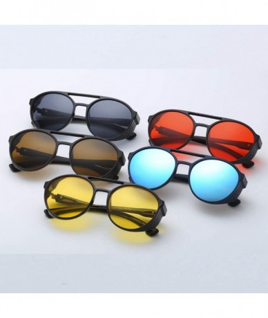 Oval Reading Men Vintage Eye Sunglasses Retro Eyewear Fashion Radiation Protection - Coffee - CQ18SAUZOED $18.09