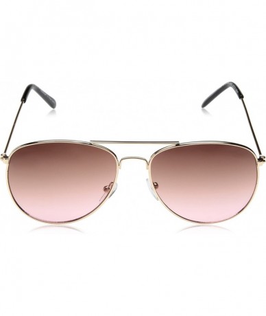 Aviator Women's Skye Aviator Sunglasses - Gold / Pink - C0185IWG65A $33.12