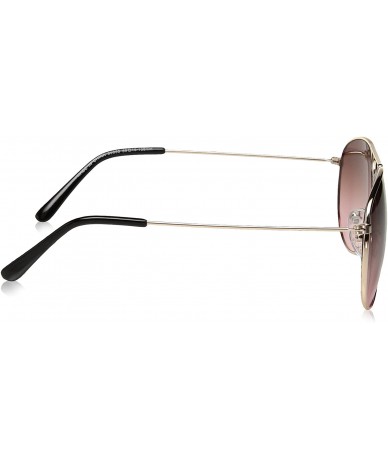 Aviator Women's Skye Aviator Sunglasses - Gold / Pink - C0185IWG65A $33.12