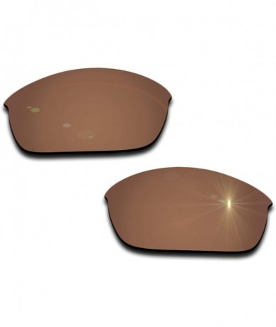 Sport Polarized Replacement Lenses Flak Jacket Sunglasses - Multiple Colors - Brown - CD186GYS6I4 $25.22